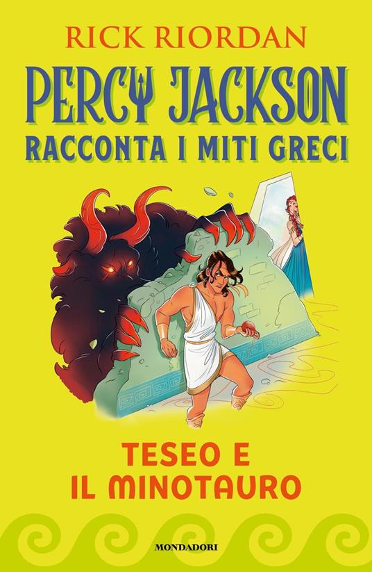 PERCY JACKSON RACCONTA I MITI GRECI TESEO
