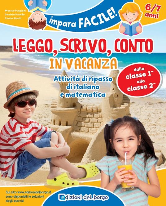LEGGO,SCRIVO,CONTO IN VACANZA 6/7