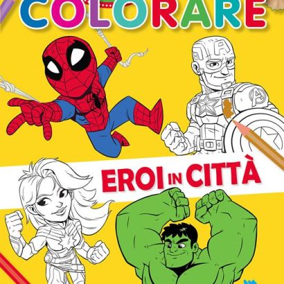 PRIMO ALBUM COLORARE EROI IN CITTA